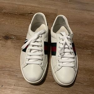 Gucci Men's Ace leather sneaker